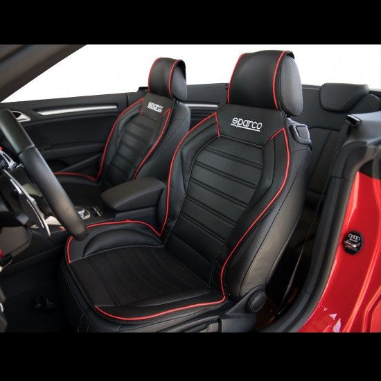 products/1156/crveni sparco podmetac za sedista.jpg - SPARCO SPORTSKI PODMETAČ ZA VOZAČKO SEDIŠTE 0908 - RD - Xenon Svetla Beograd